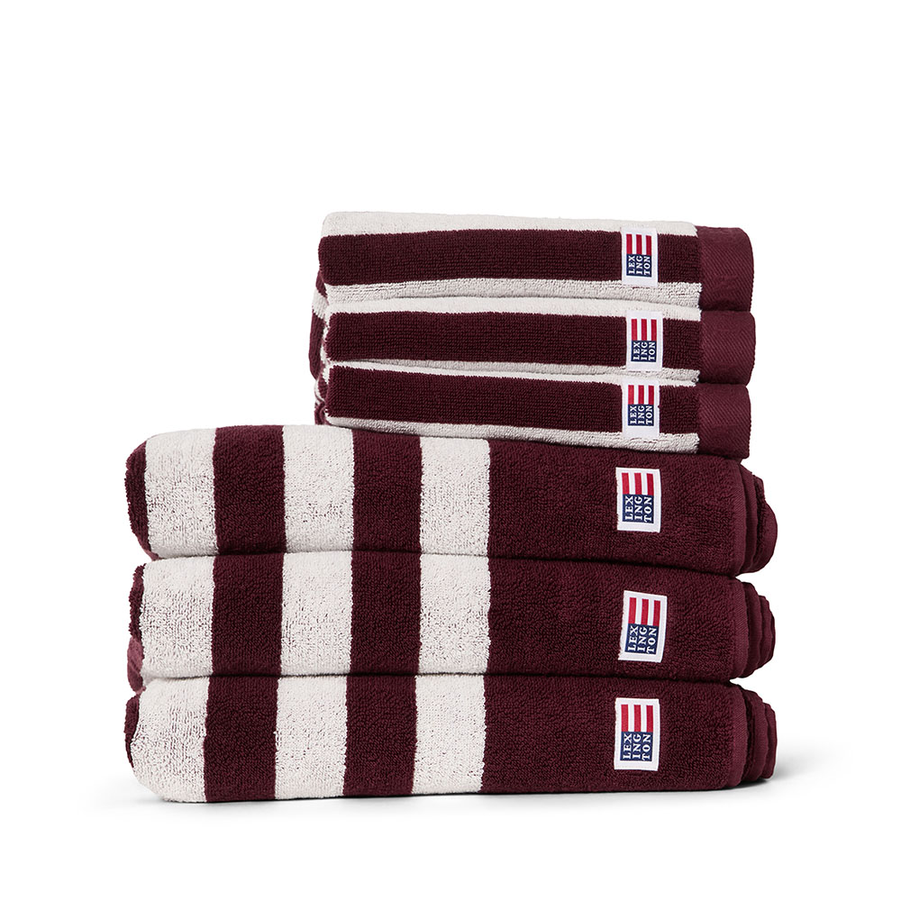 Lexington Striped Terry Handduk